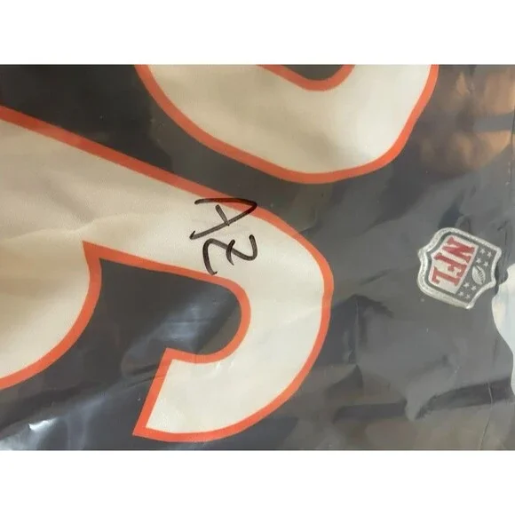 Nike Chicago Bears  Men's Jersey t shirt Navy Size M DEON BUSH #26 - Picture 8 of 8